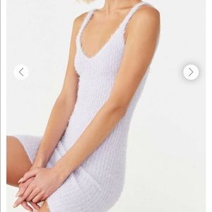 Fuzzy Knit Cami Dress
